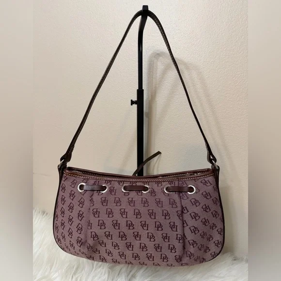 Dooney & Bourke Purple Shoulder Bag - Picture 1 of 10